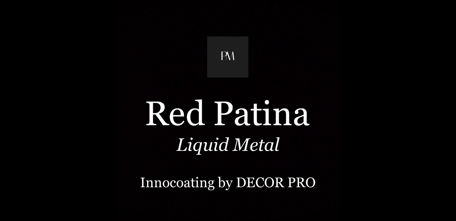 Красная патина для жидкого металла PRO-METAL