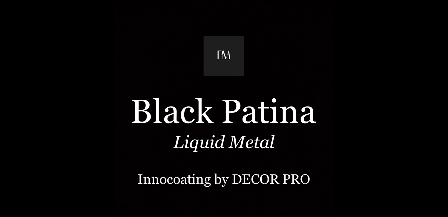 Чёрная патина (чернение) для жидкого металла PRO-METAL