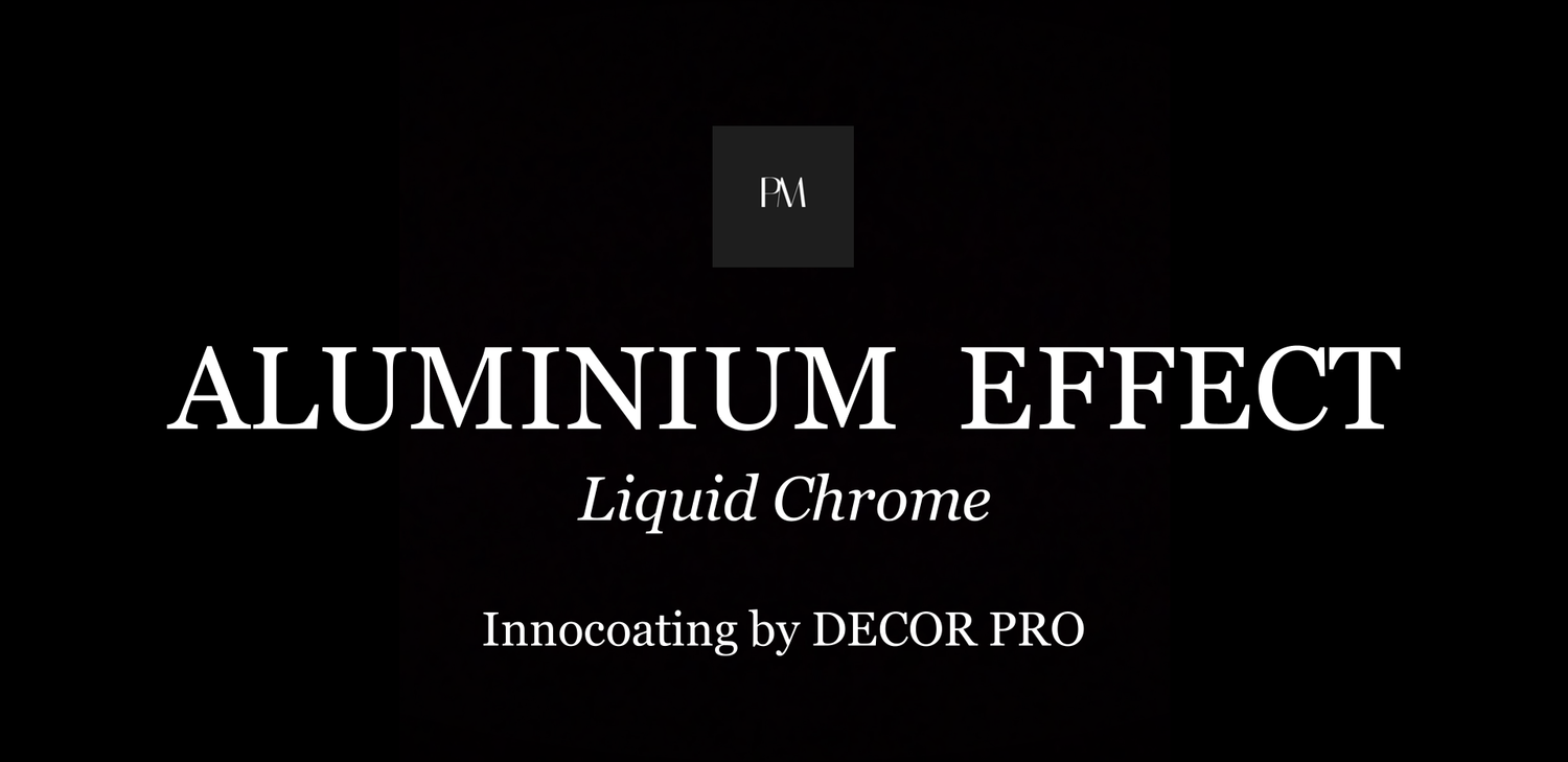 Эффект полированного алюминия ALUMINIUM EFFECT